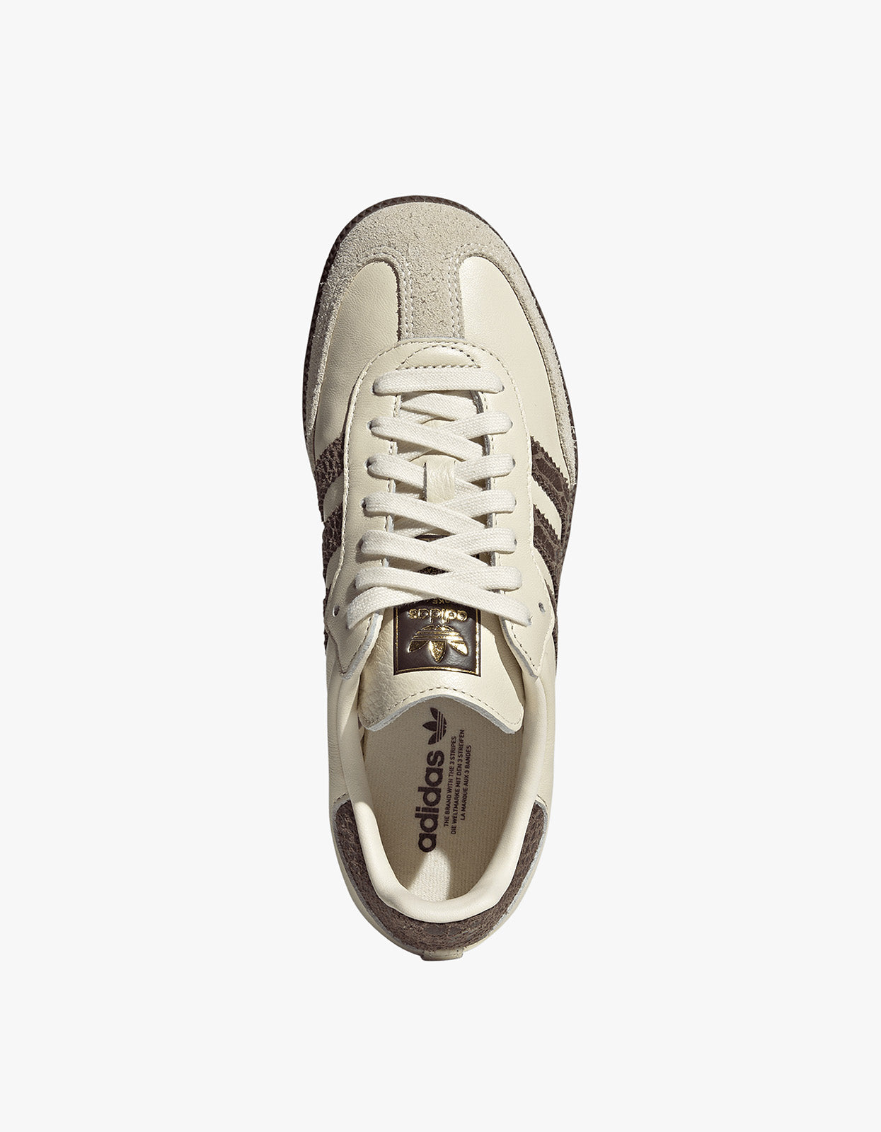 Womens Samba Og - Cream White/Earth Strata/Maroon