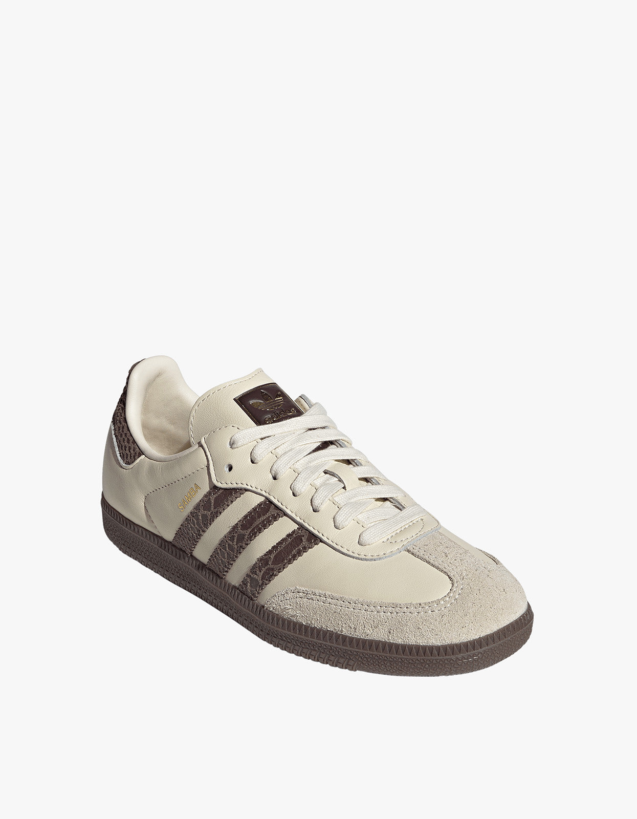 Womens Samba Og - Cream White/Earth Strata/Maroon