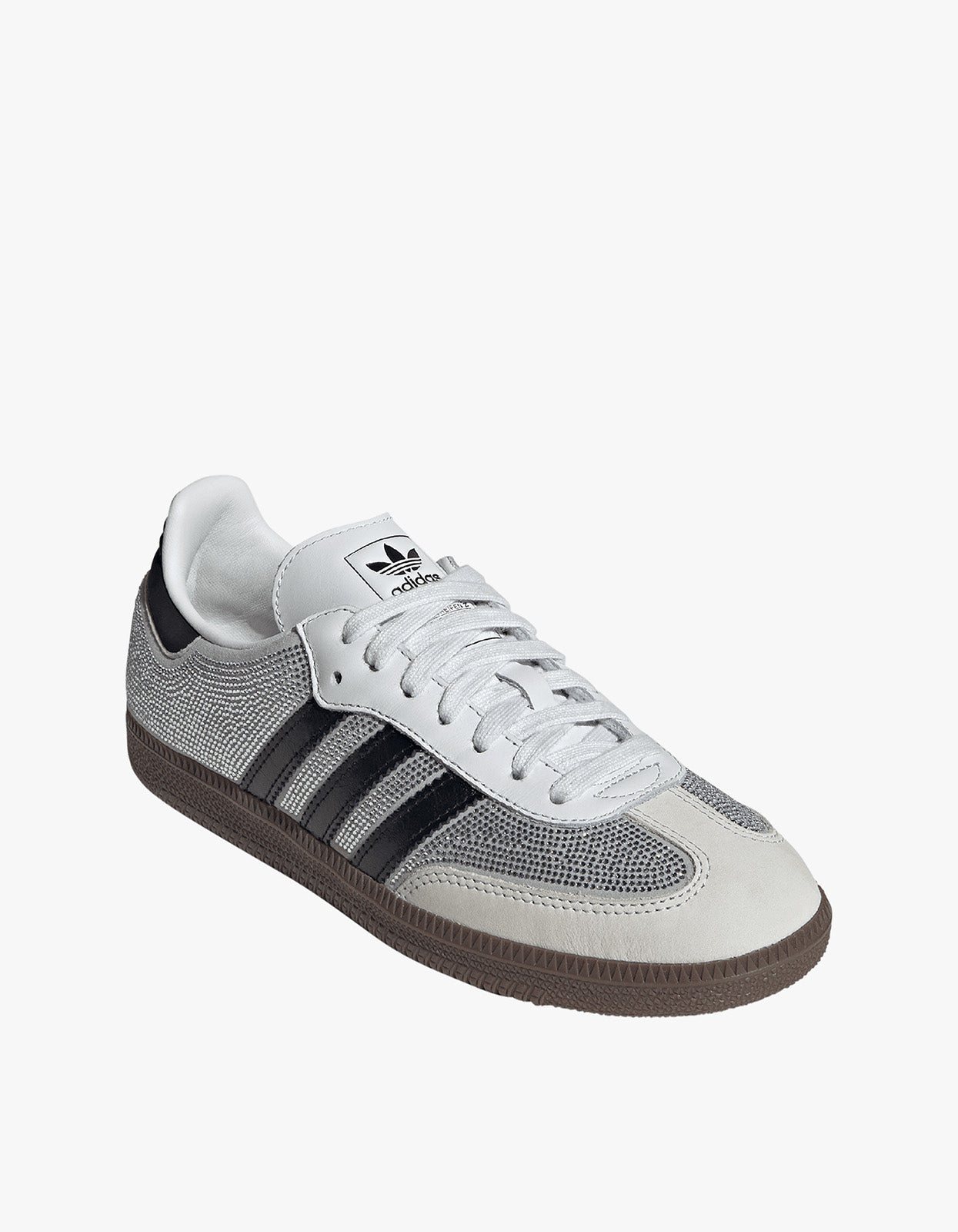 Womens Samba Og - Crystal White/Core White/Silver Met