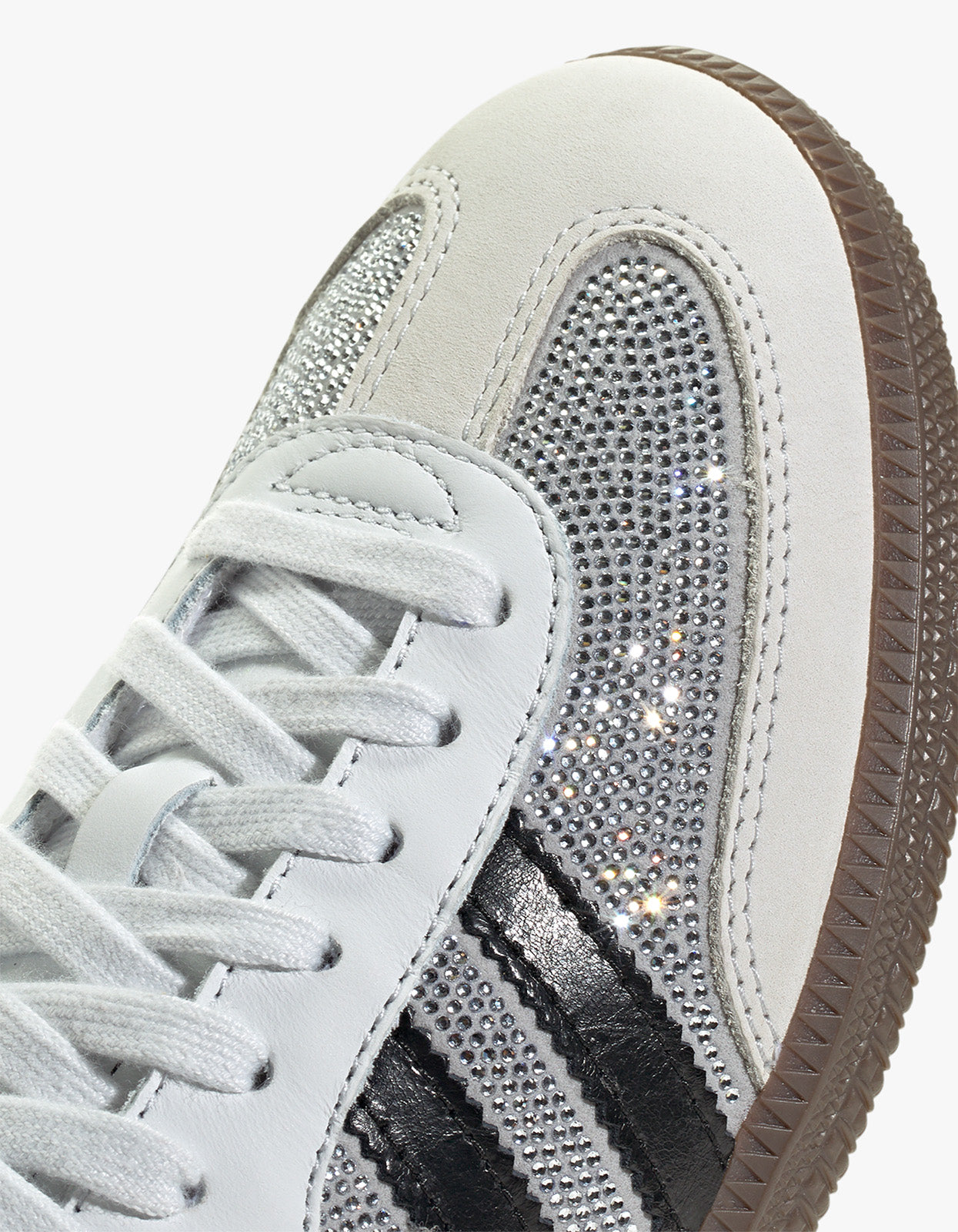 Womens Samba Og - Crystal White/Core White/Silver Met
