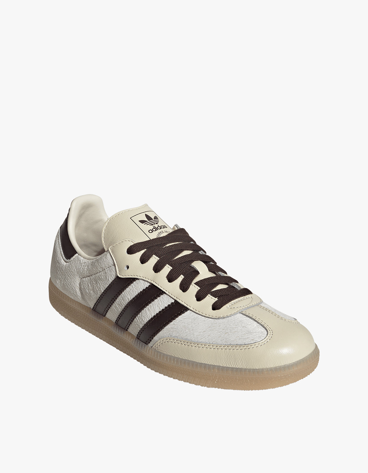 Womens Samba OG - Cream White/Mystery Brown/Gum