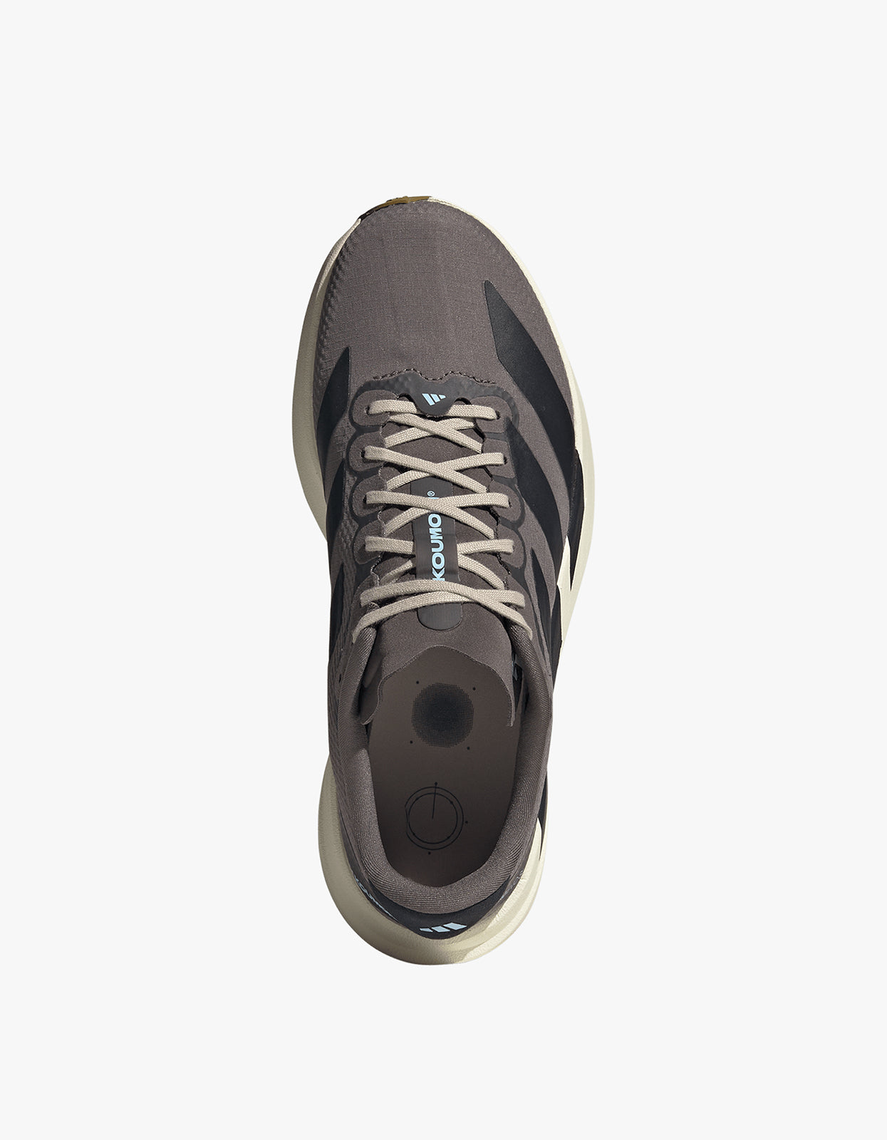 Womens Adidas X H.Koumori Adizero EVO SL Woven Sneaker - Charcoal/Night Grey/Clear Sky