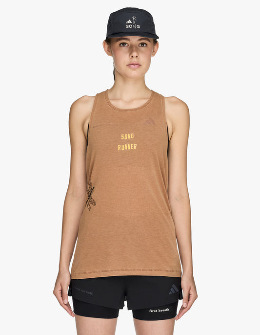 Adidas X SFTM Tank - Dusky Bronze