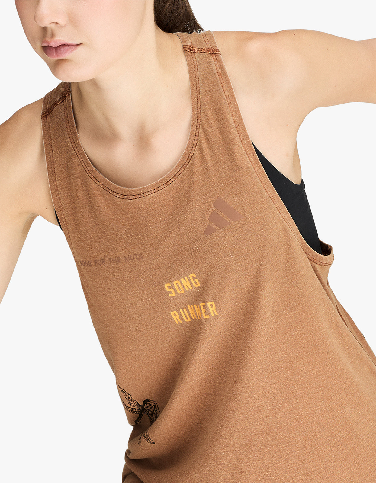 Adidas X SFTM Tank - Dusky Bronze