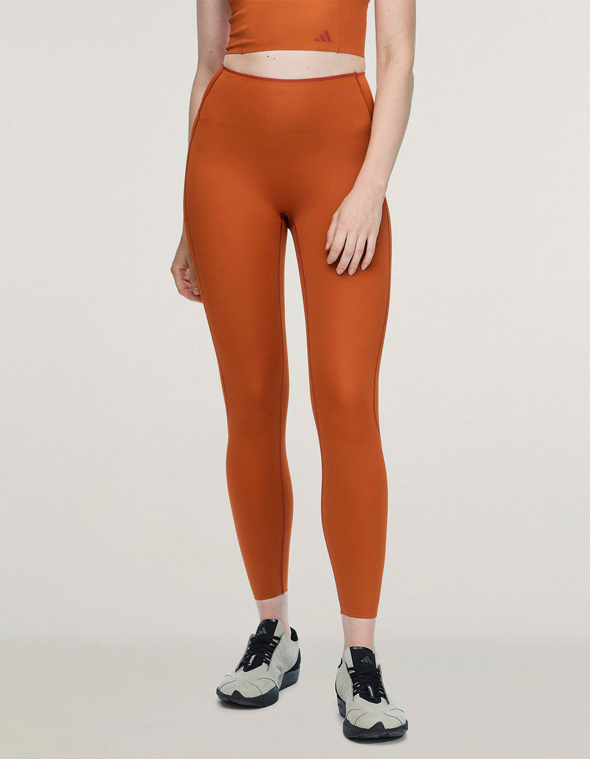 Adidas X Entire Studios Optime Training 7/8 Leggings - Fox Red