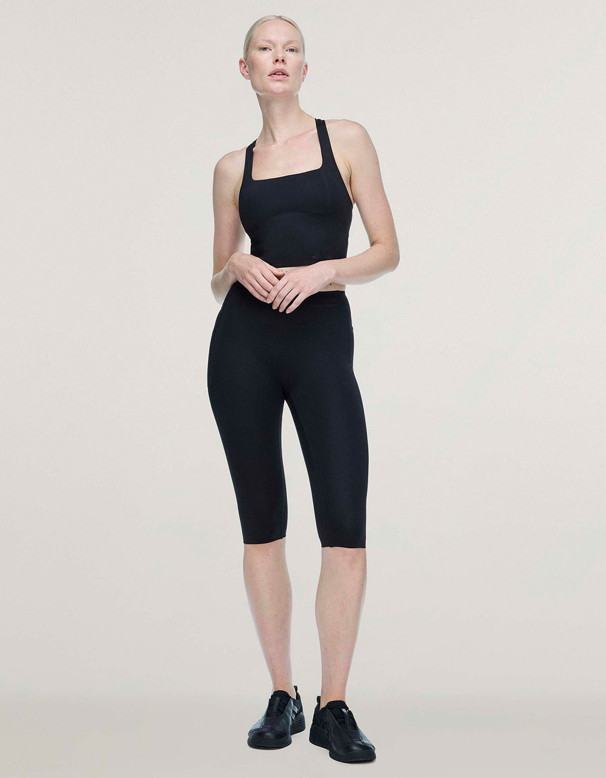Adidas X Entire Studios Optime Training Medium Support Bra Tank - Black