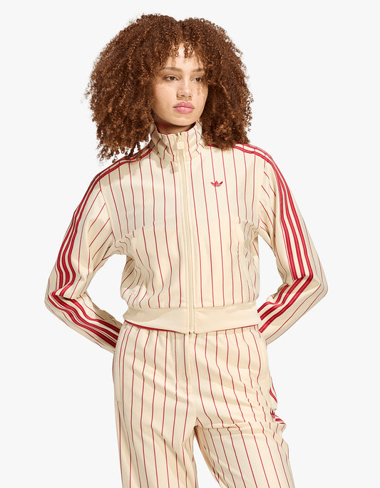 Reversible Firebird Track Top - Warm Vanilla / Team Victory Red