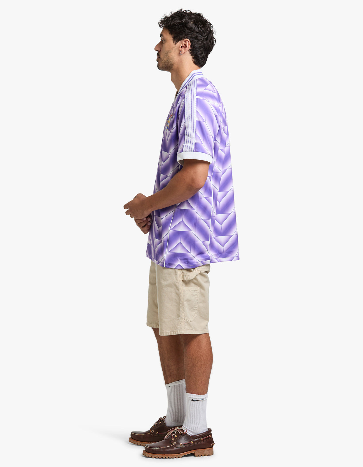 Real Madrid Lifestyler Jersey - Purple Rush/White