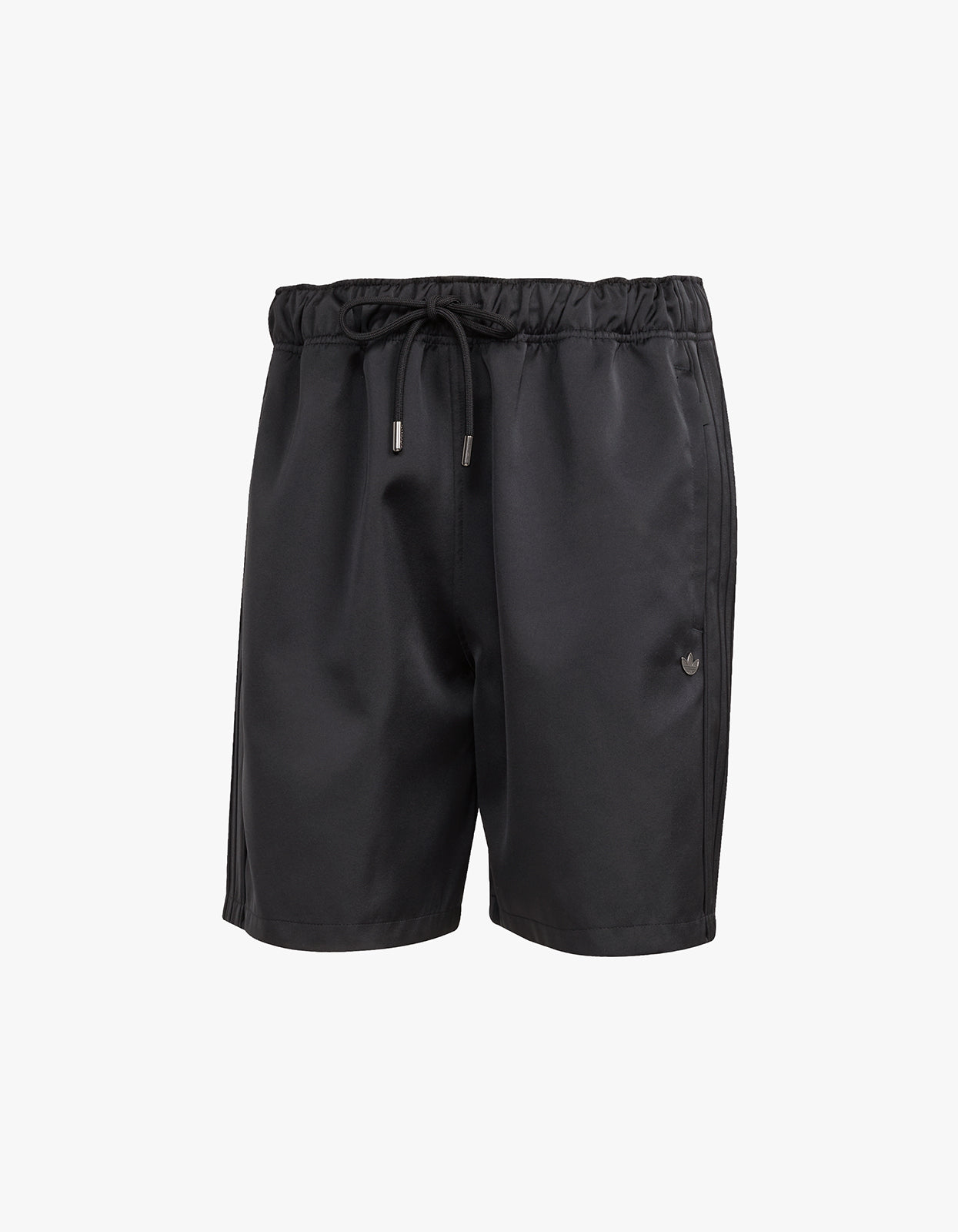 Premium Satin Shorts - Black