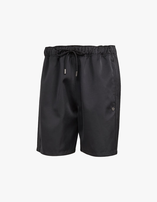 Premium Satin Shorts - Black