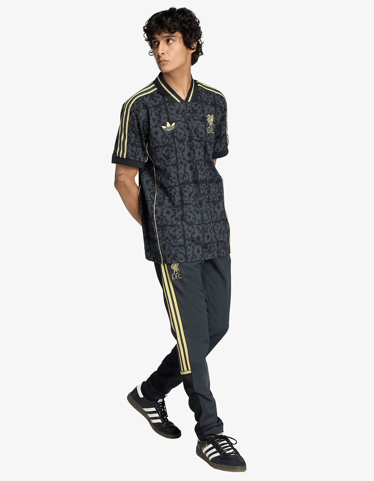 Liverpool Lifestyler Jersey - Carbon/Halo Gold