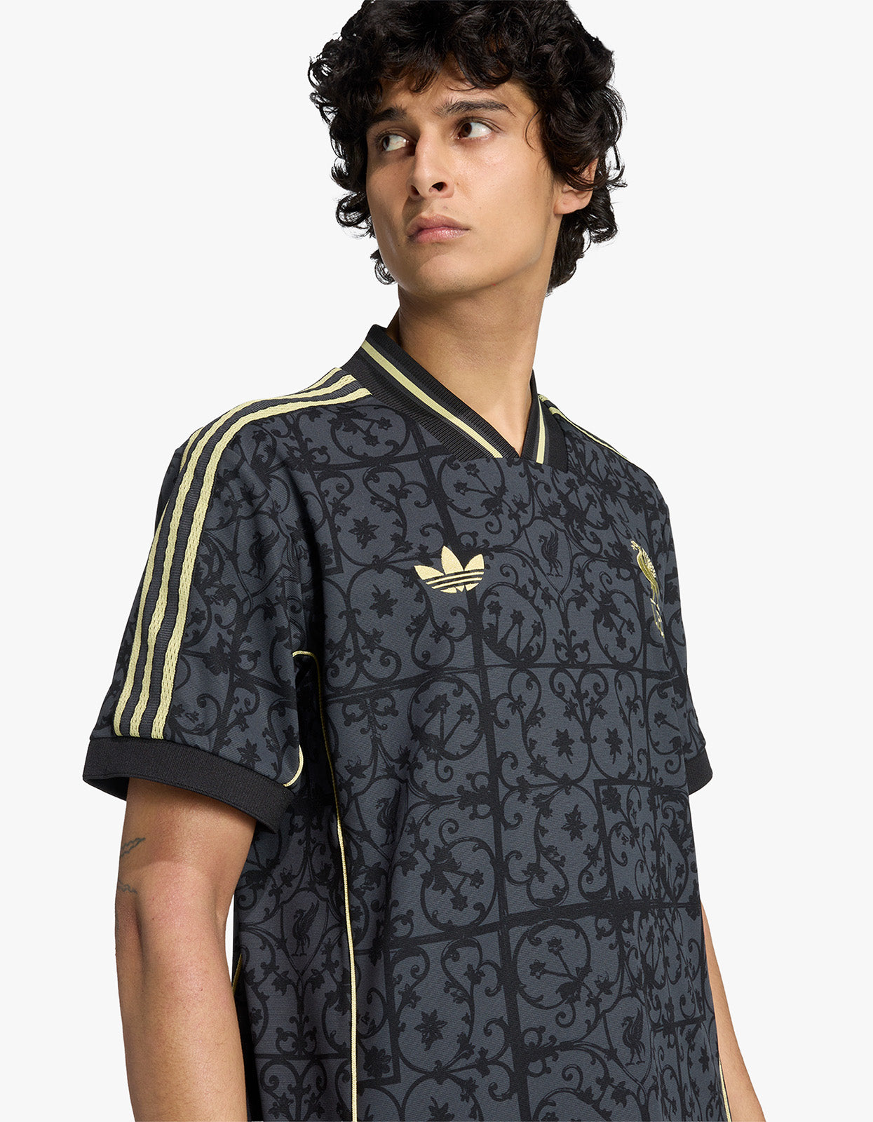 Liverpool Lifestyler Jersey - Carbon/Halo Gold