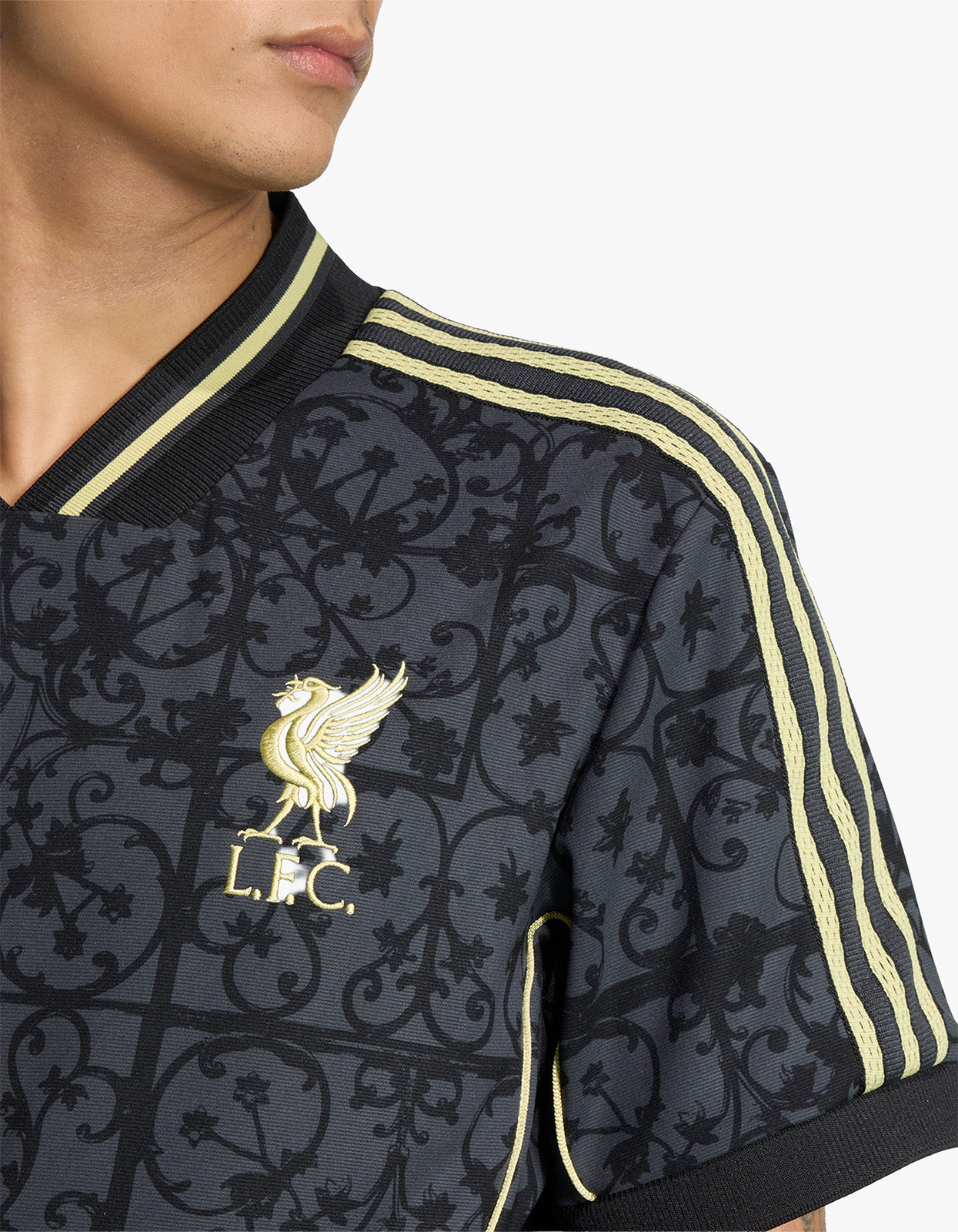 Liverpool Lifestyler Jersey - Carbon/Halo Gold