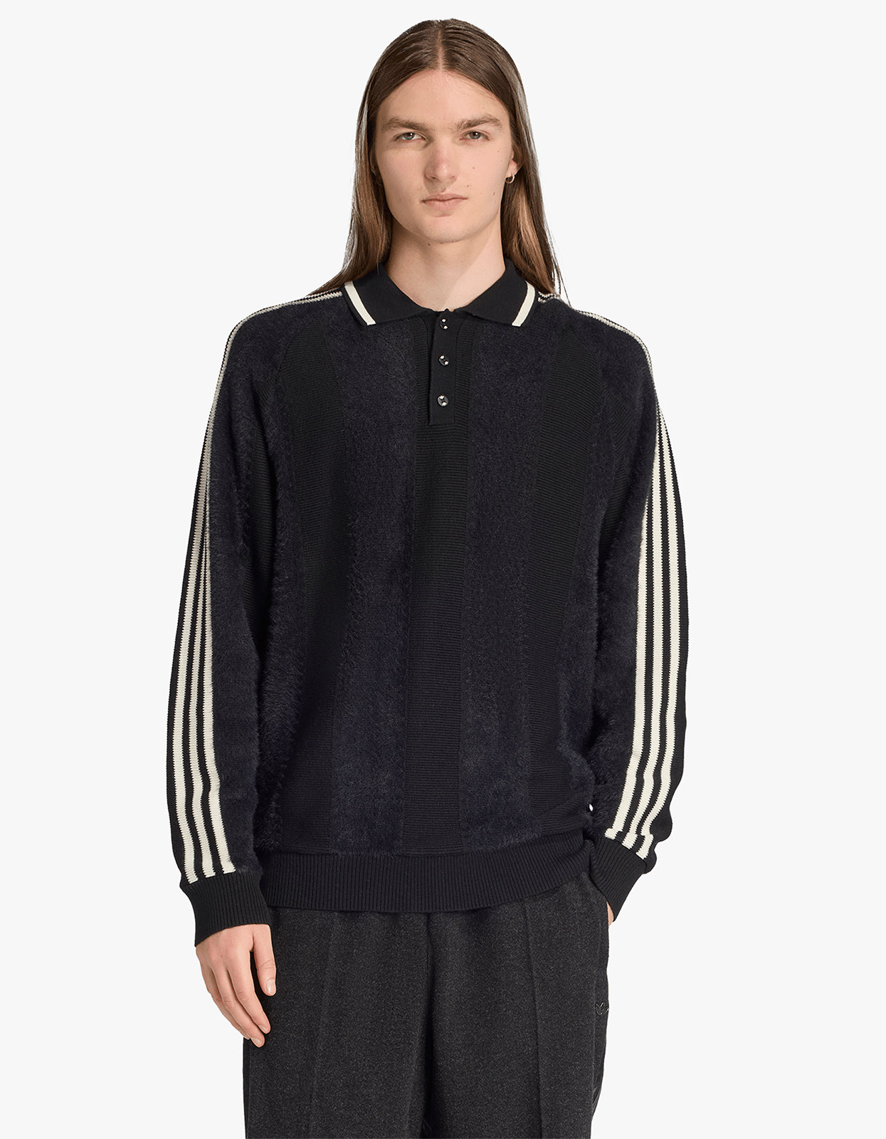 Premium Knitted Jersey - Black