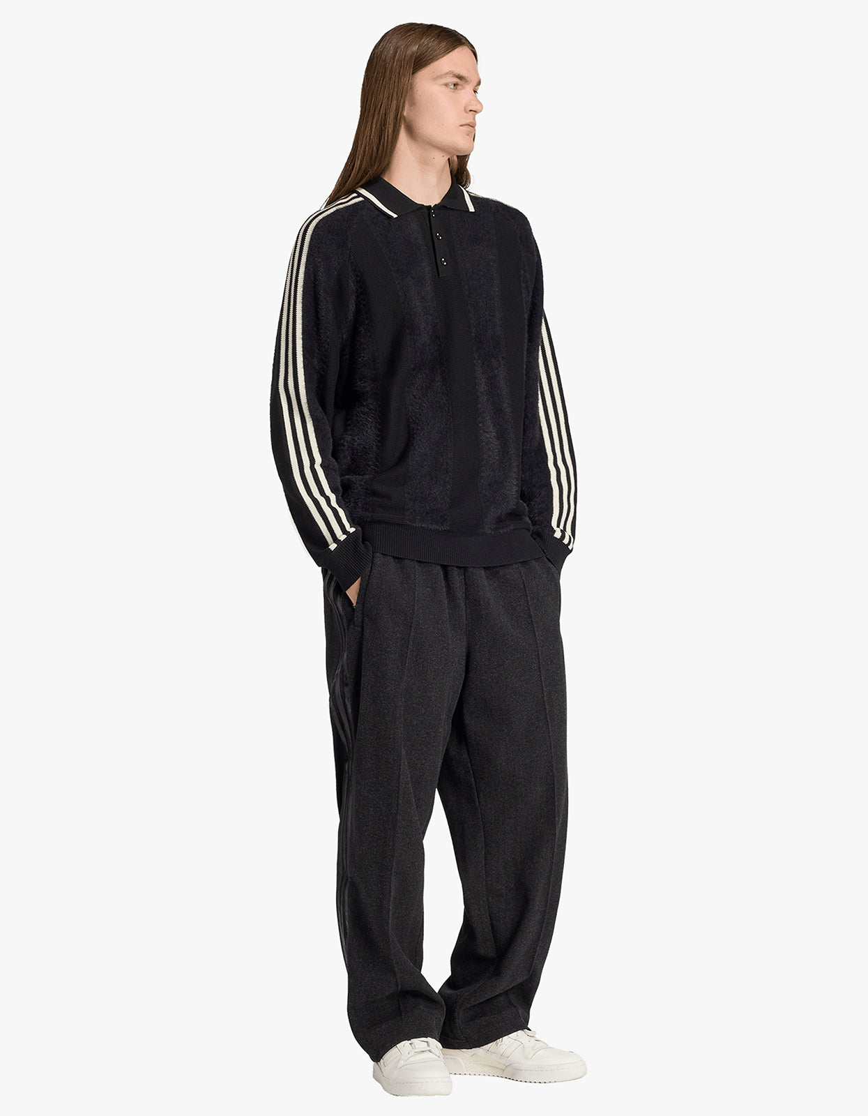 Premium Knitted Jersey - Black