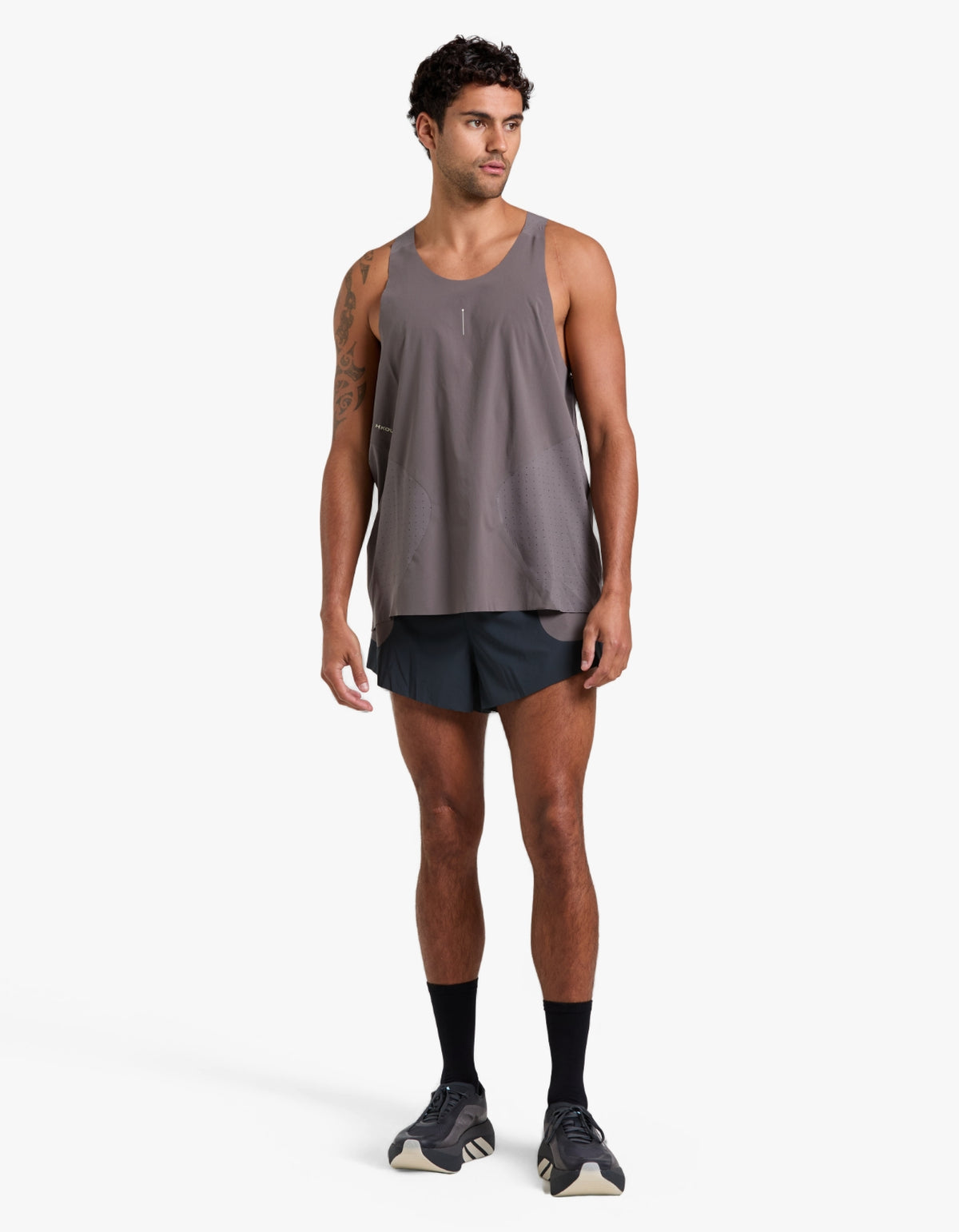 Adidas X H.Koumori Running Singlet - Charcoal