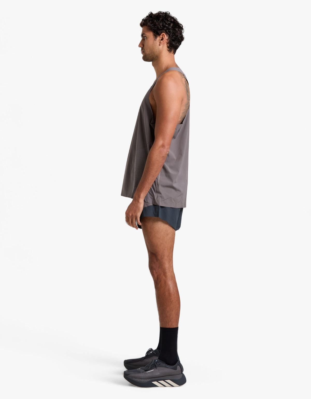 Adidas X H.Koumori Running Singlet - Charcoal