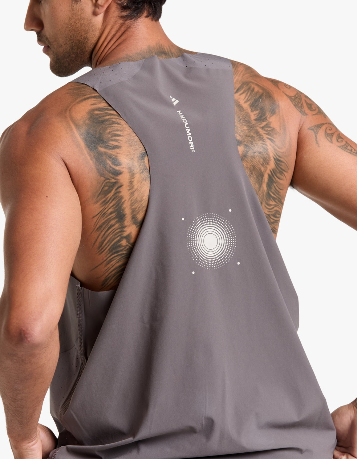 Adidas X H.Koumori Running Singlet - Charcoal