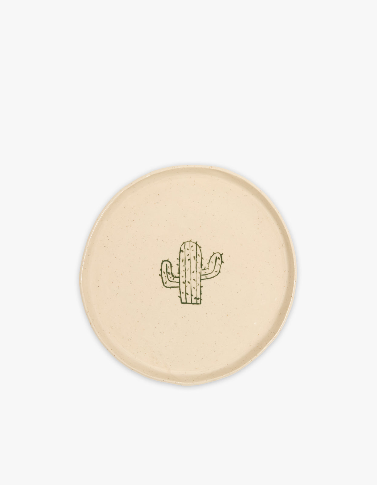 Small Cactus Plate