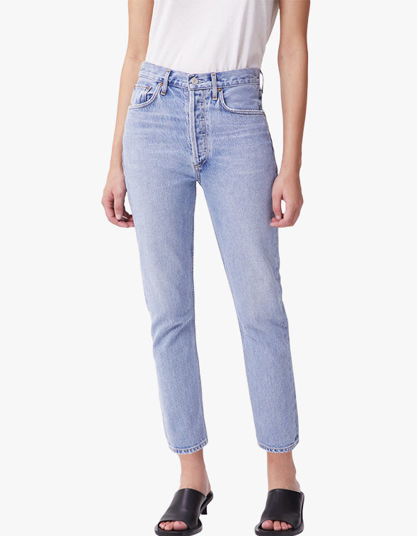 Riley High Rise Straight Crop - Dimension