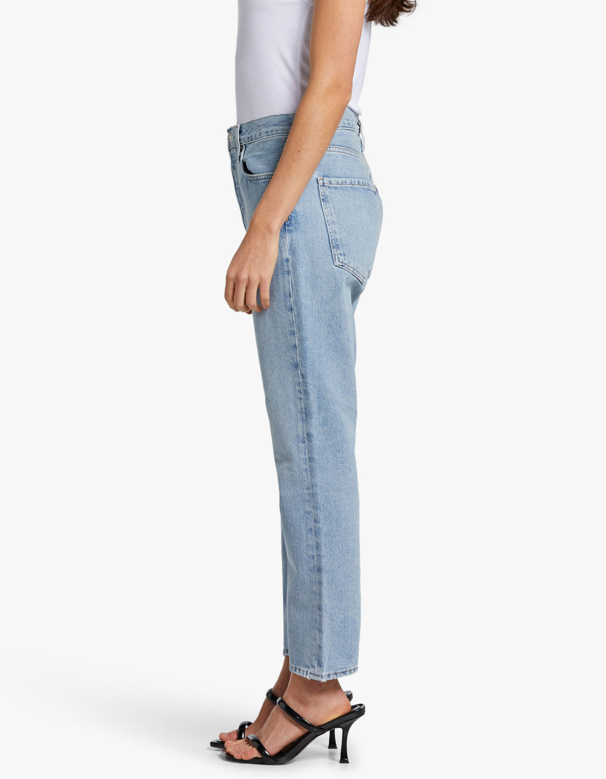 Superette | Riley High Rise Straight Crop - Dimension