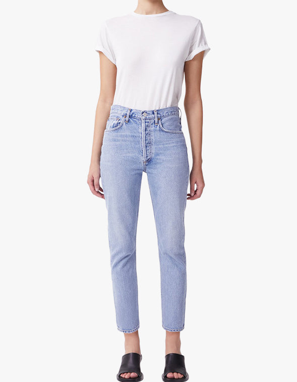 Riley High Rise Straight Crop - Dimension