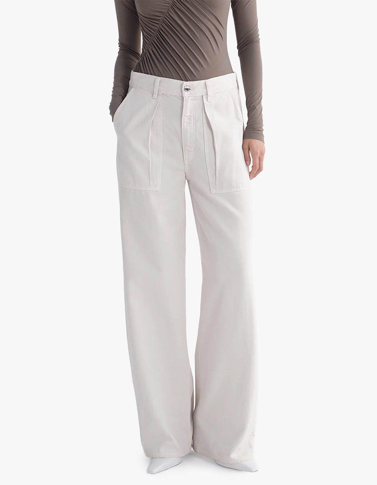 Low Curve Utility Jean - Bone