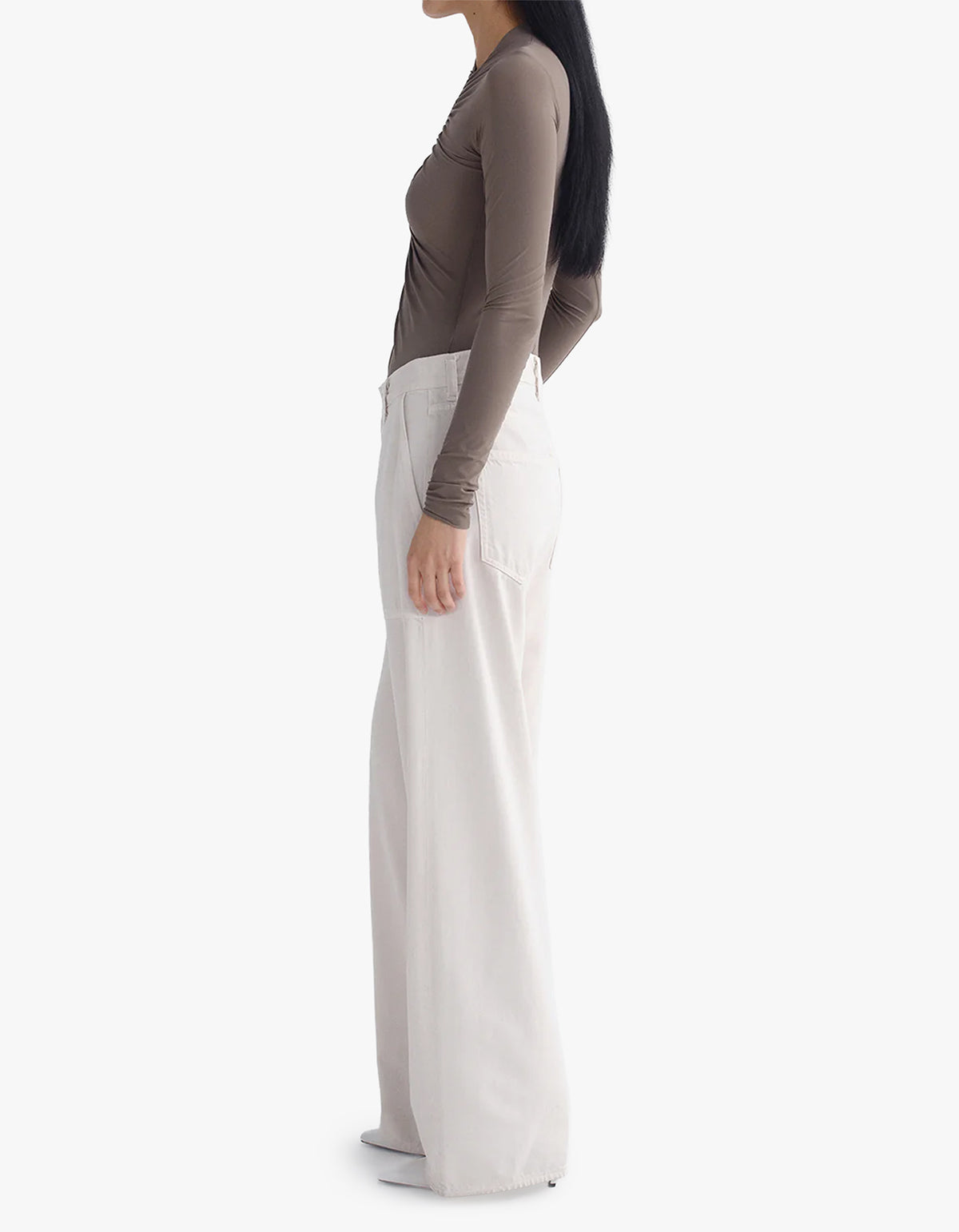 Low Curve Utility Jean - Bone