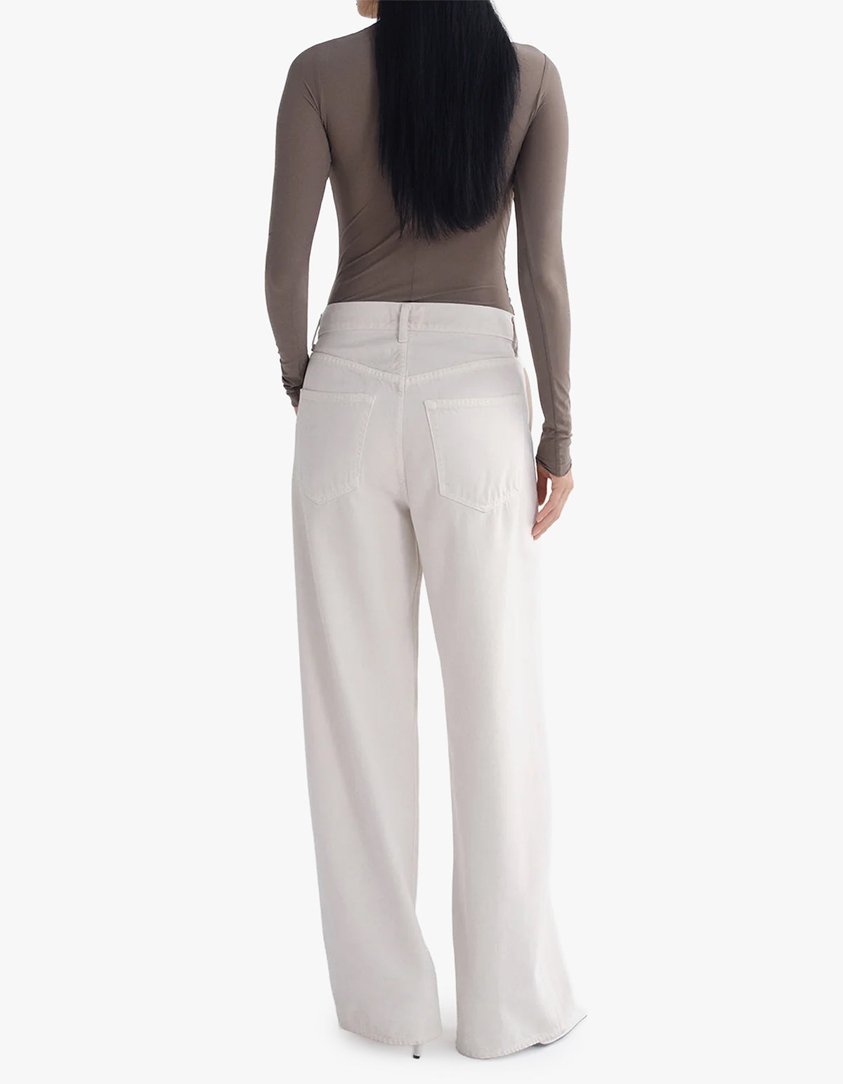 Low Curve Utility Jean - Bone