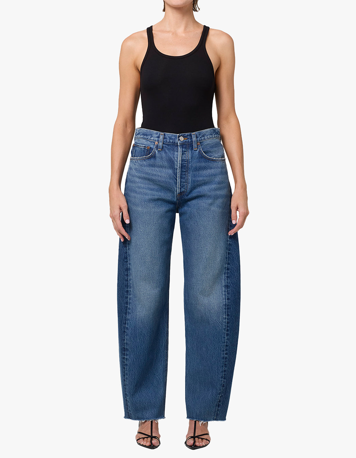 Luna Pieced Jean - Split