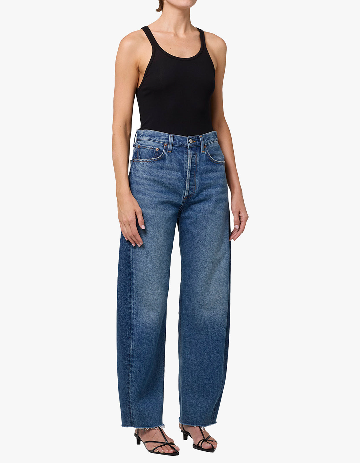 Luna Pieced Jean - Split