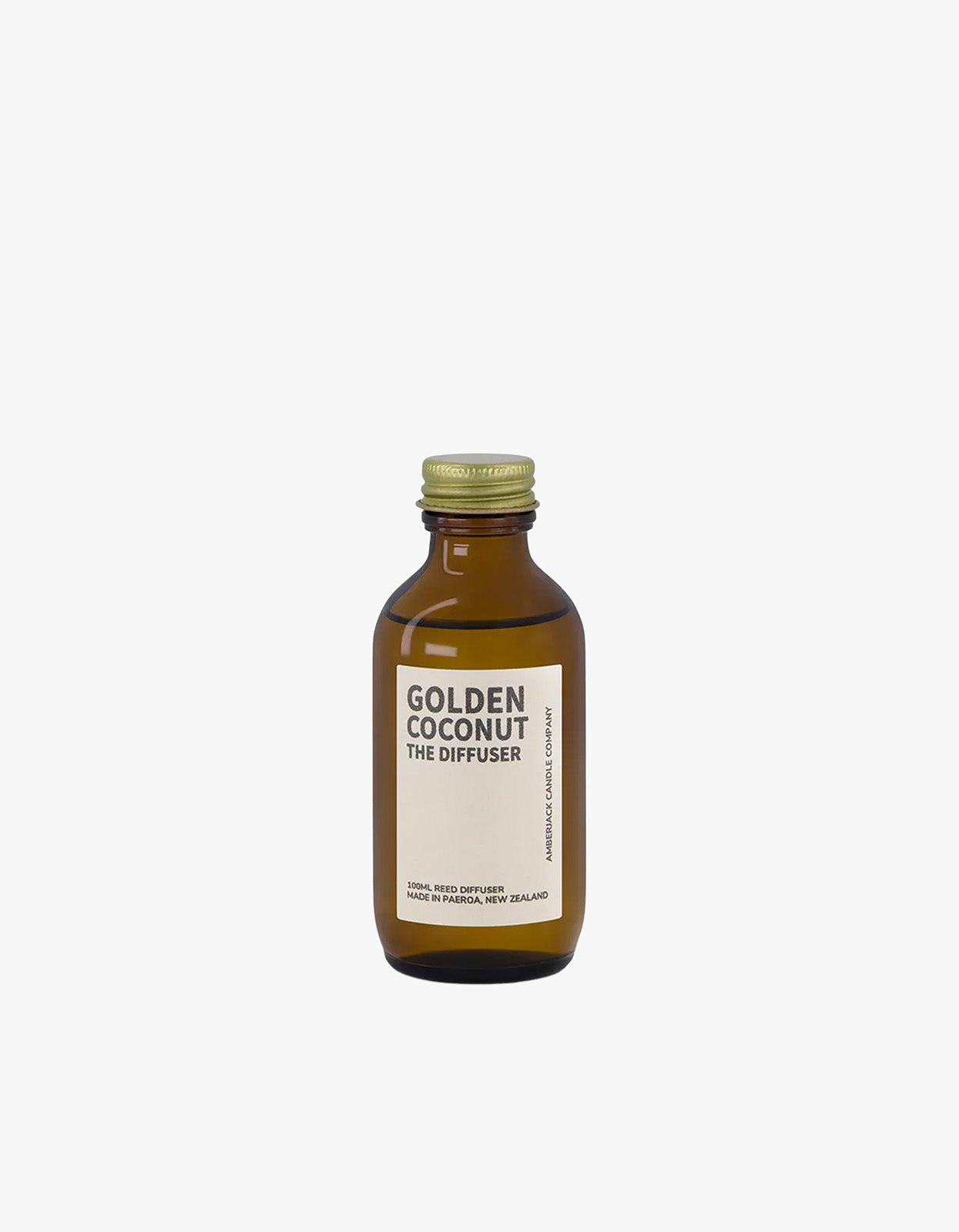Golden Coconut Reed Diffuser - Brown