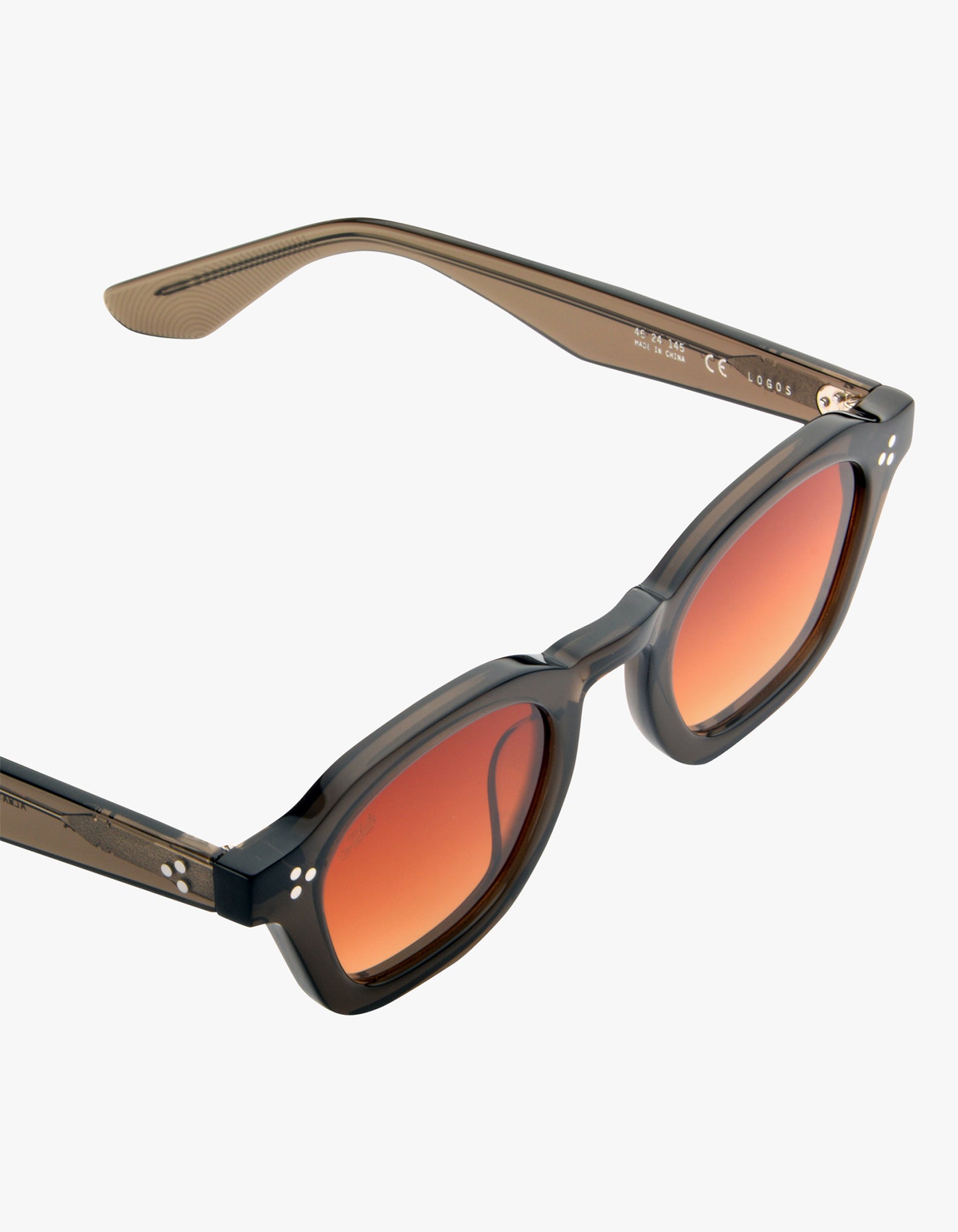 Logos Sunglasses - Umber/Gradient Amber
