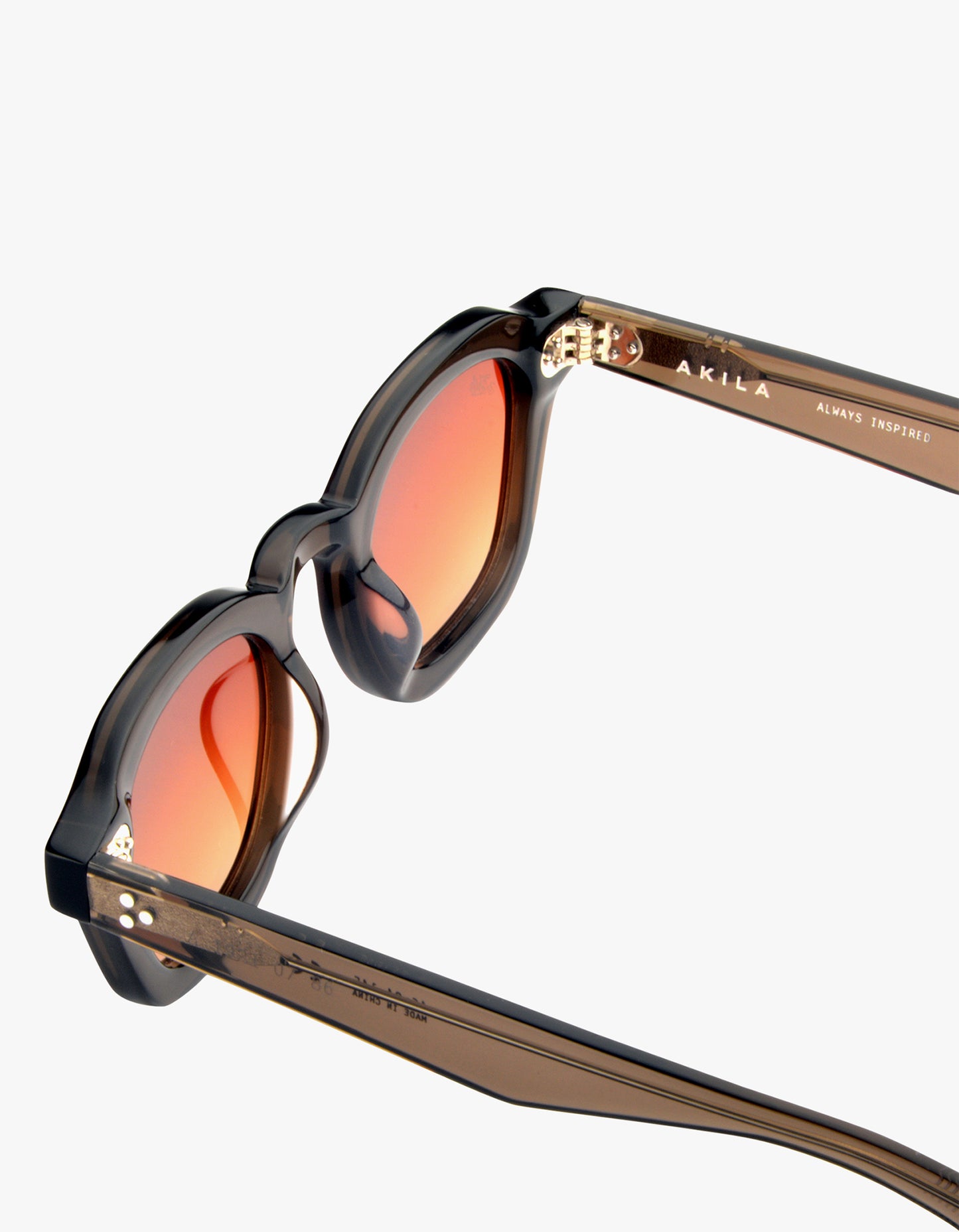Logos Sunglasses - Umber/Gradient Amber