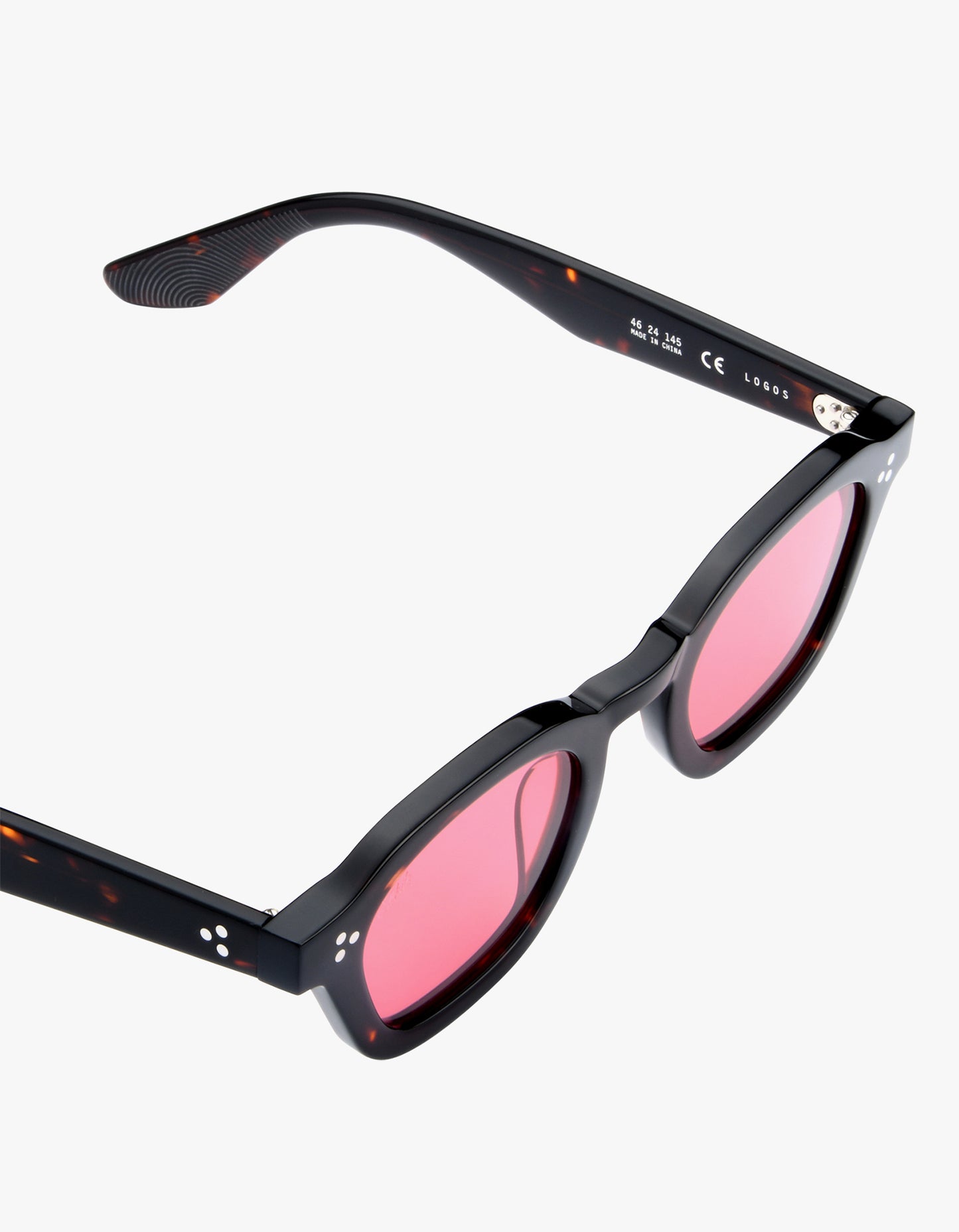 Logos Sunglasses - Tortoise/Rose