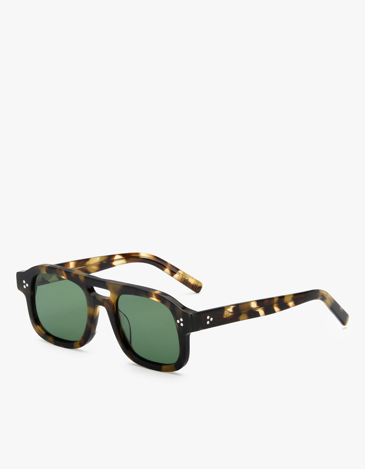 Dillinger Sunglasses - Camo Tortoise / Dk Green