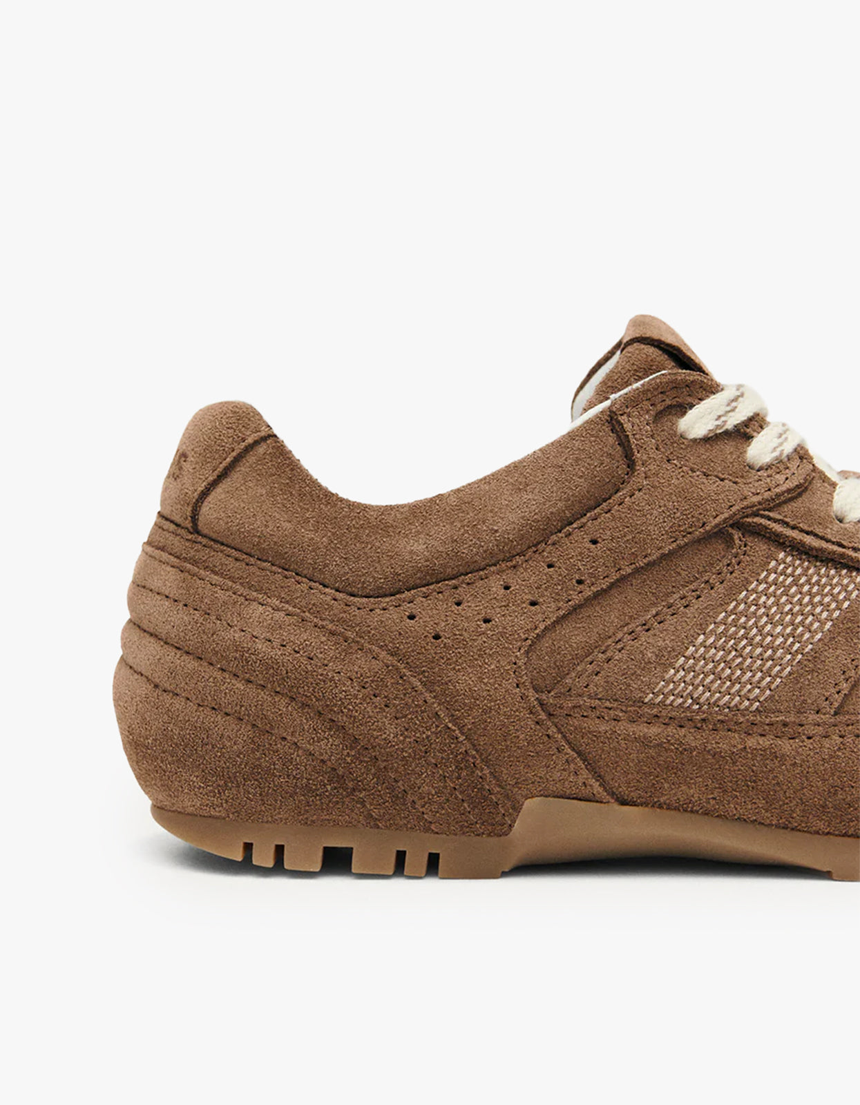 Tb.56 Suede Leather Sneakers - Brown