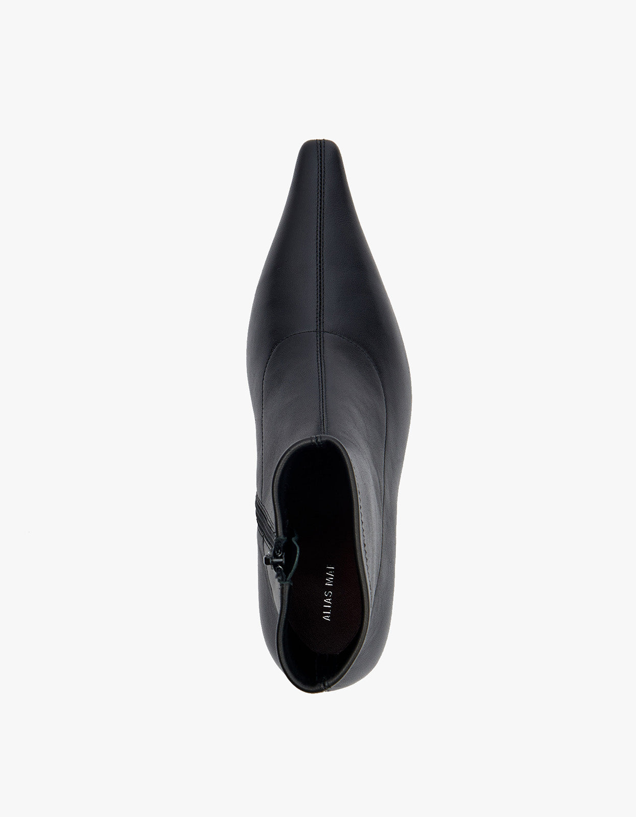 Gemma Boot - Black Stretch Leather