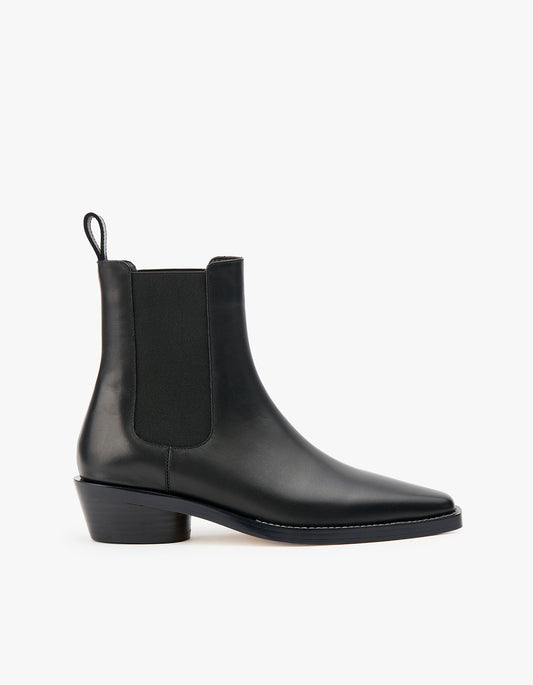 Remy Boot - Black Leather