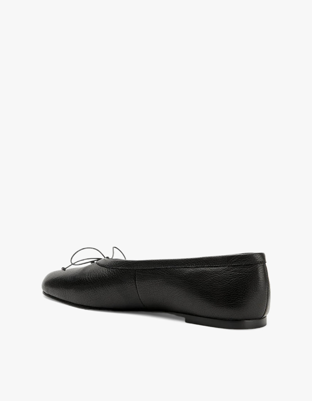 Lana Tabi Ballet Flat - Black Leather