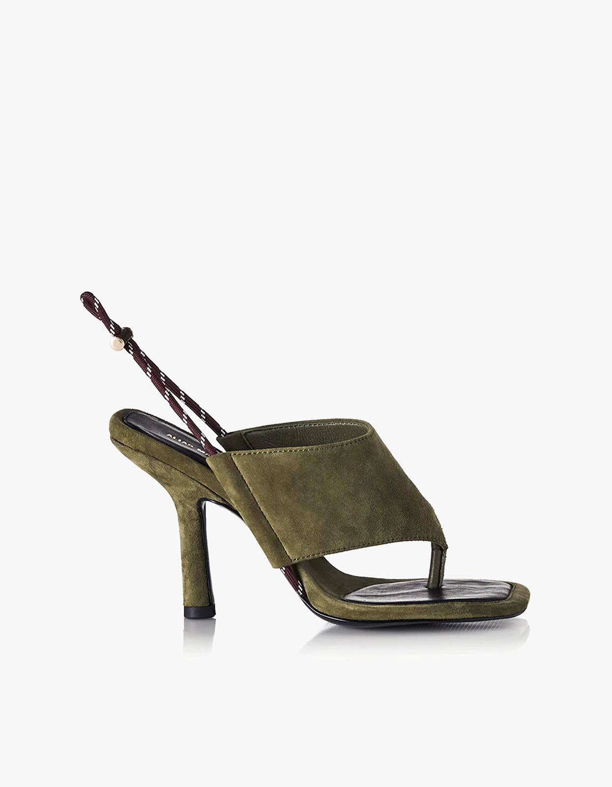 Bianka - Olive Suede