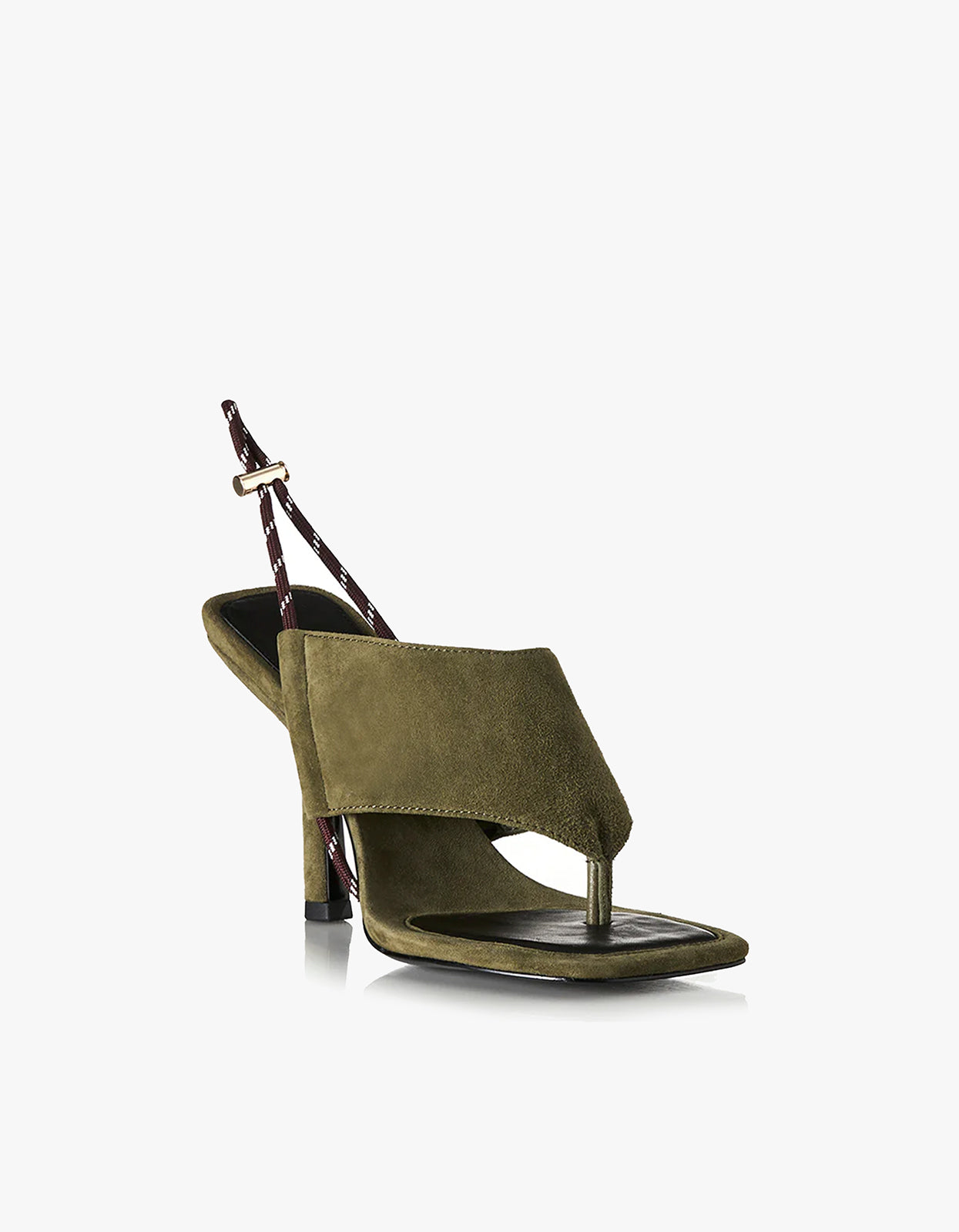 Bianka - Olive Suede