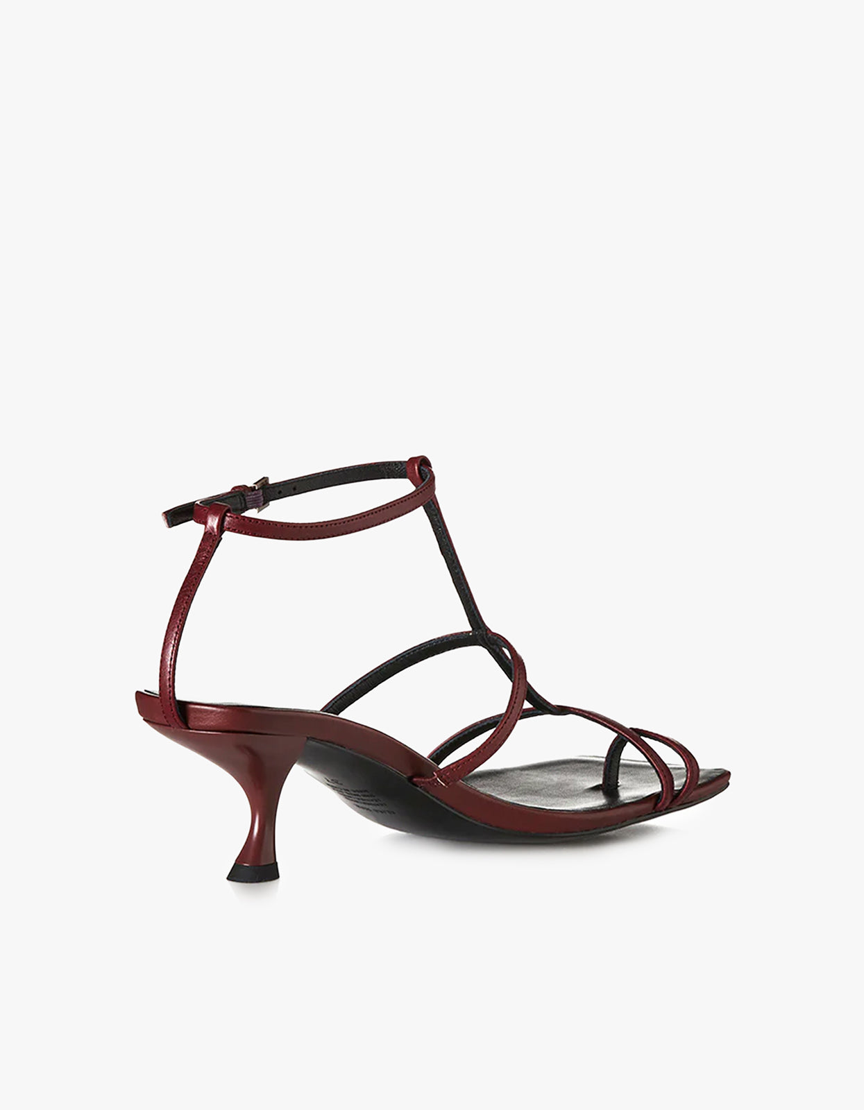 Arabella Burgandy Leather – Superette - Main Image