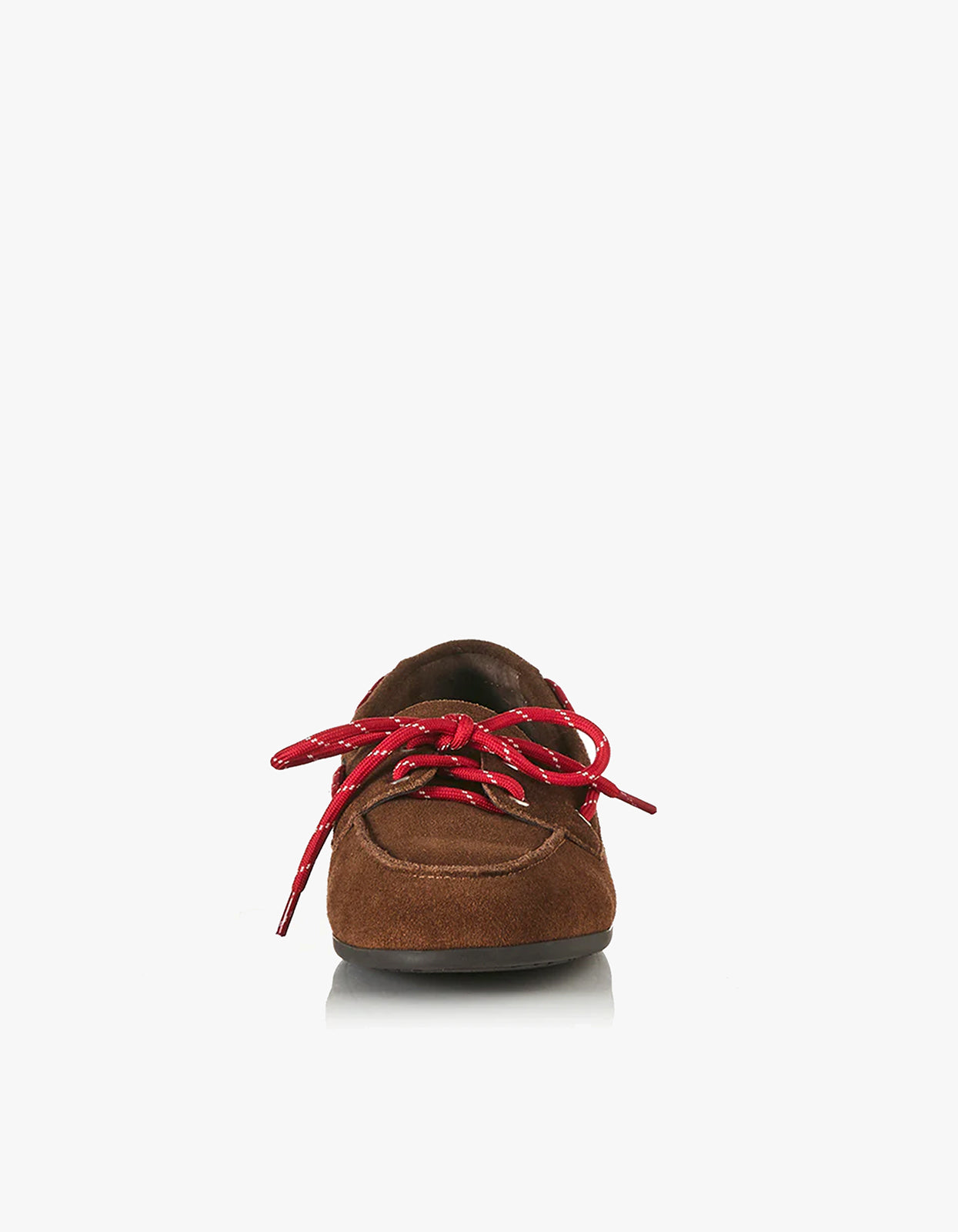 Teddy Loafer - Mocha - Red Suede