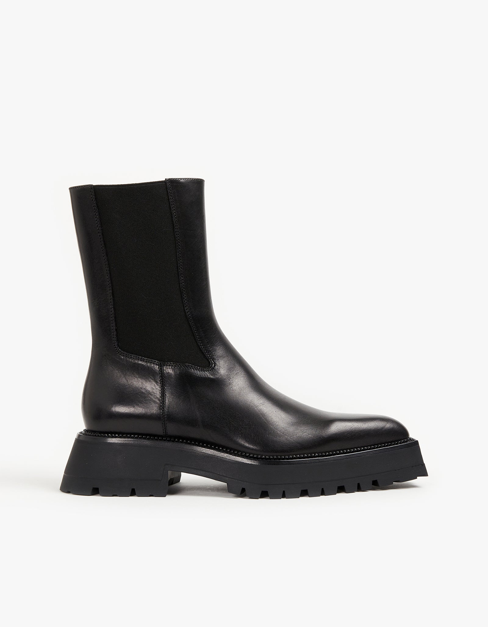 Superette Presley Boot Calf Leather Black