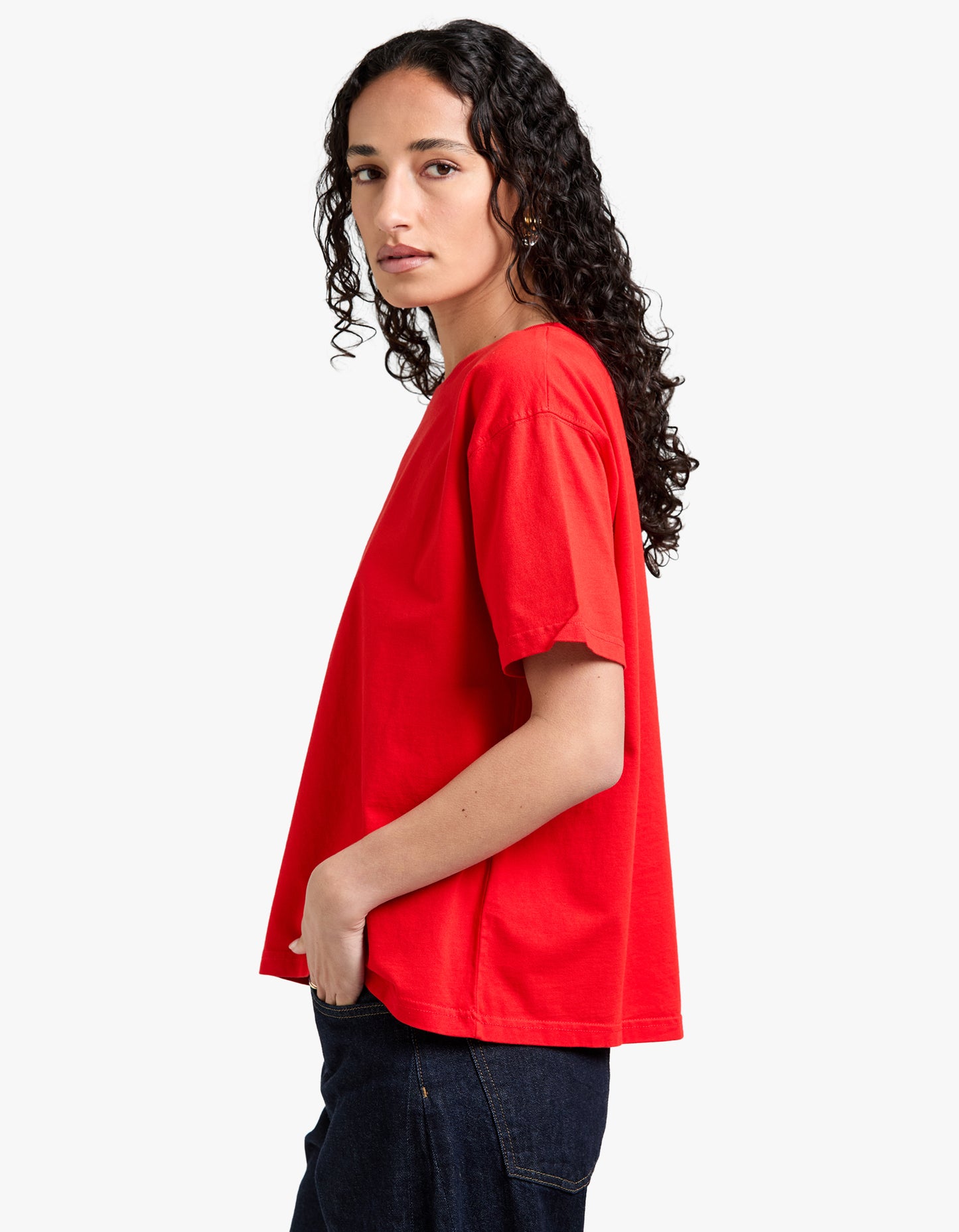 Womens T-Shirt Fizvalley - Vintage Strawberry