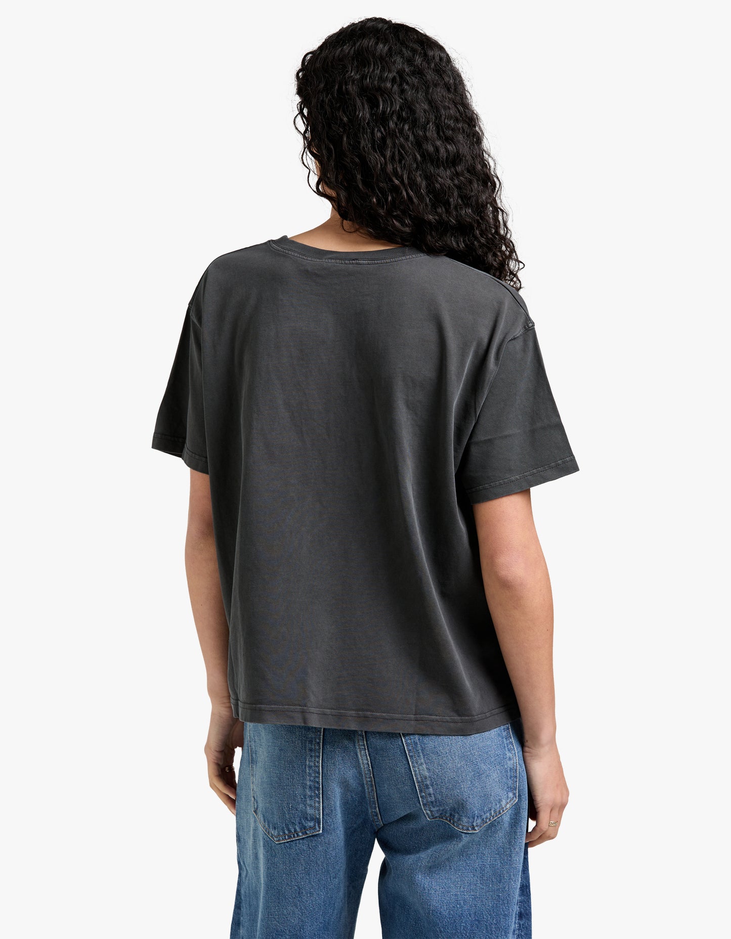 Womens T-Shirt Fizvalley - Vintage Carbon