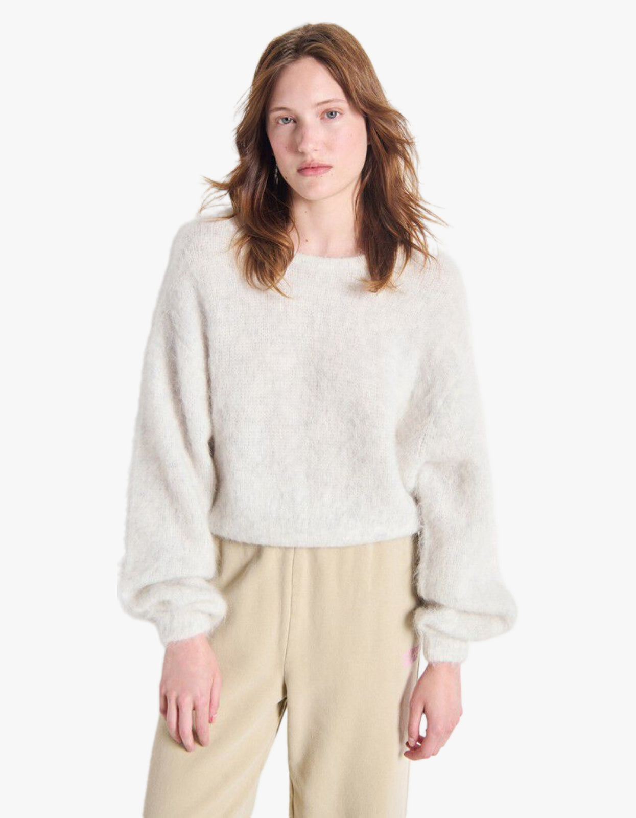 Womens Jumper Niby - Polar Melange