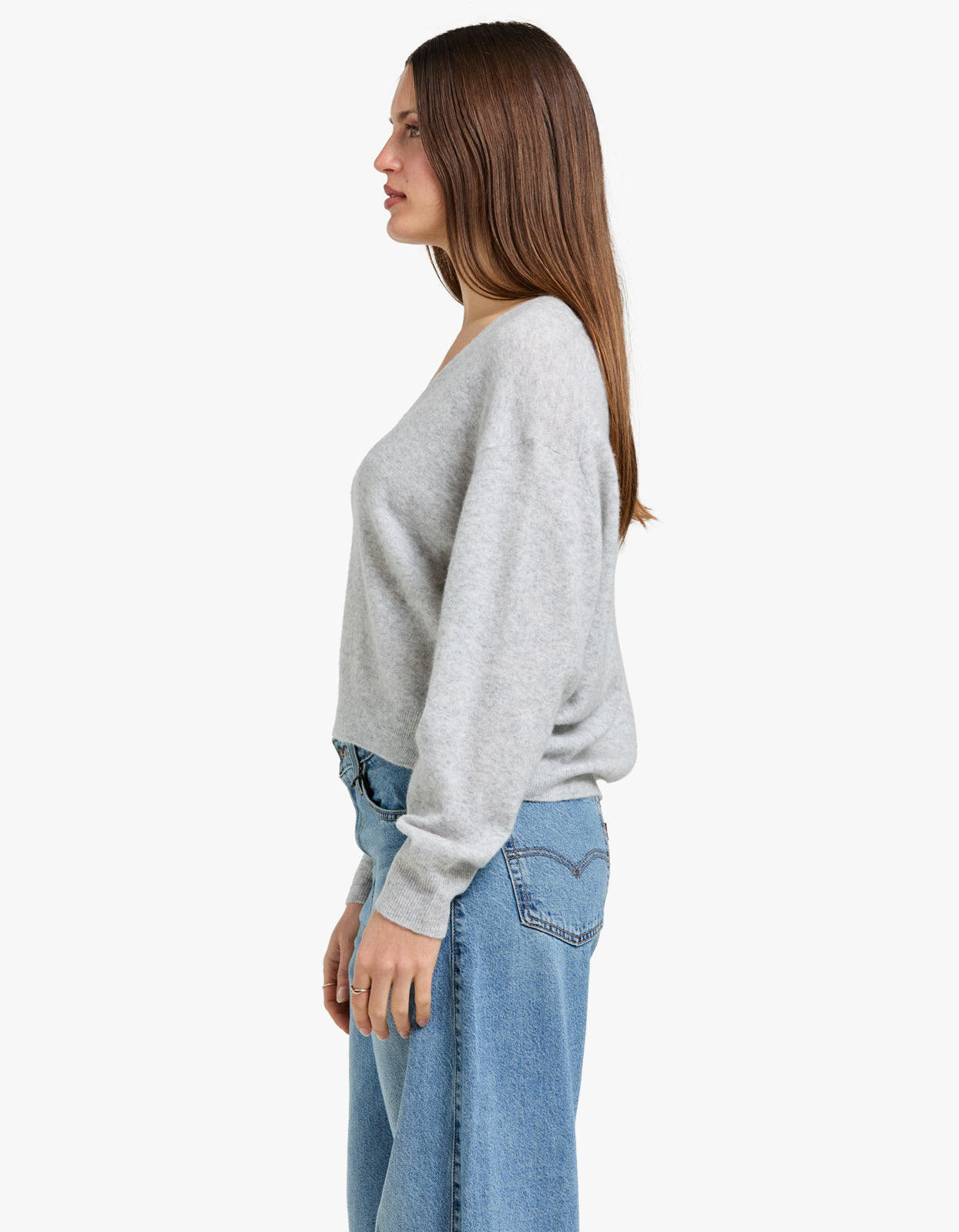Womens Jumper Raxow - Heather Grey
