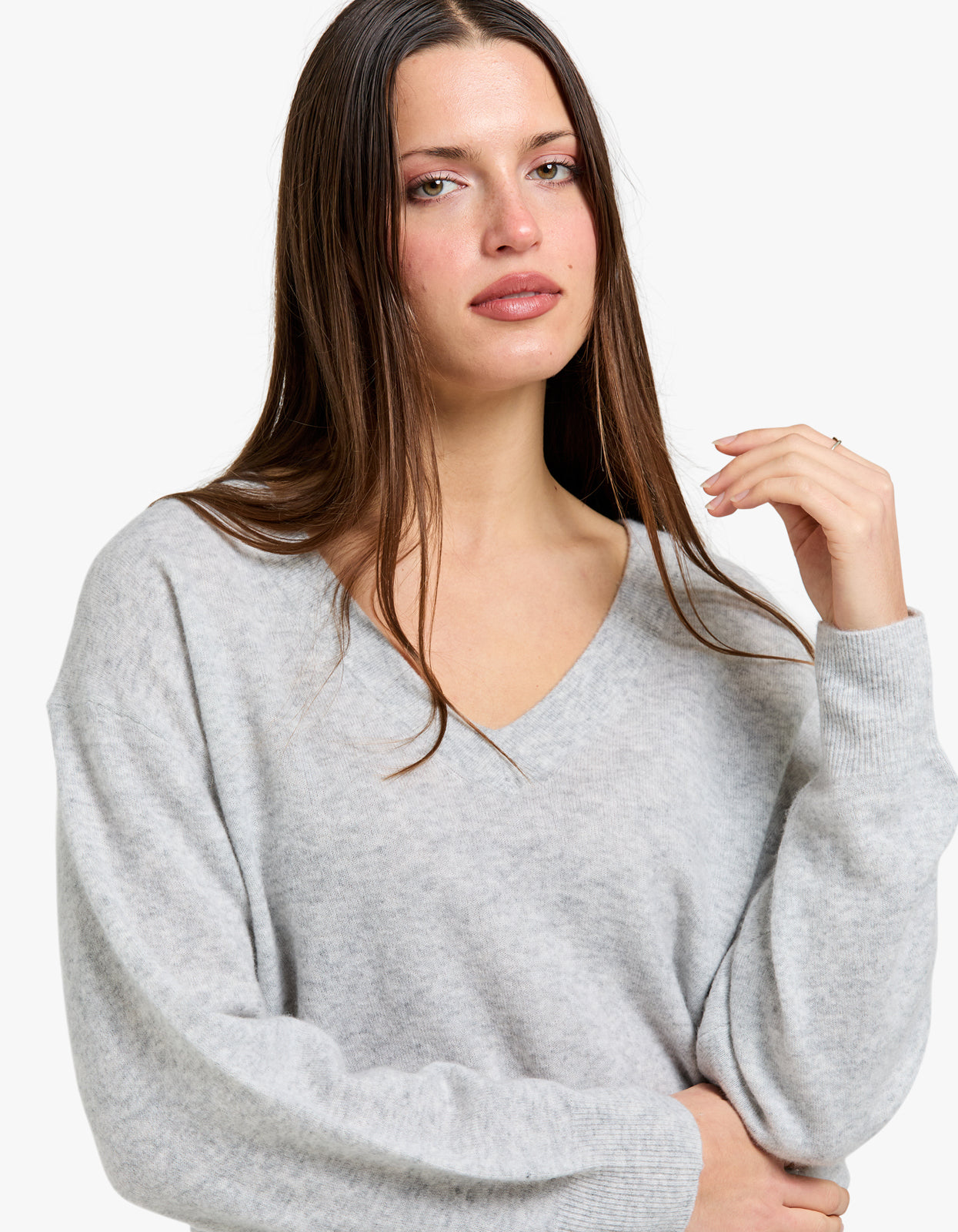 Womens Jumper Raxow - Heather Grey